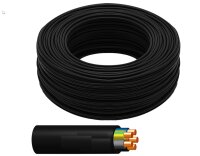 Erdkabel YKY / NYY-J METERWARE 5 x 25mm²|1m