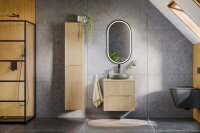 MONTIERT DESIGN Badmöbel Set NORDIC EICHE CREMONA 60...